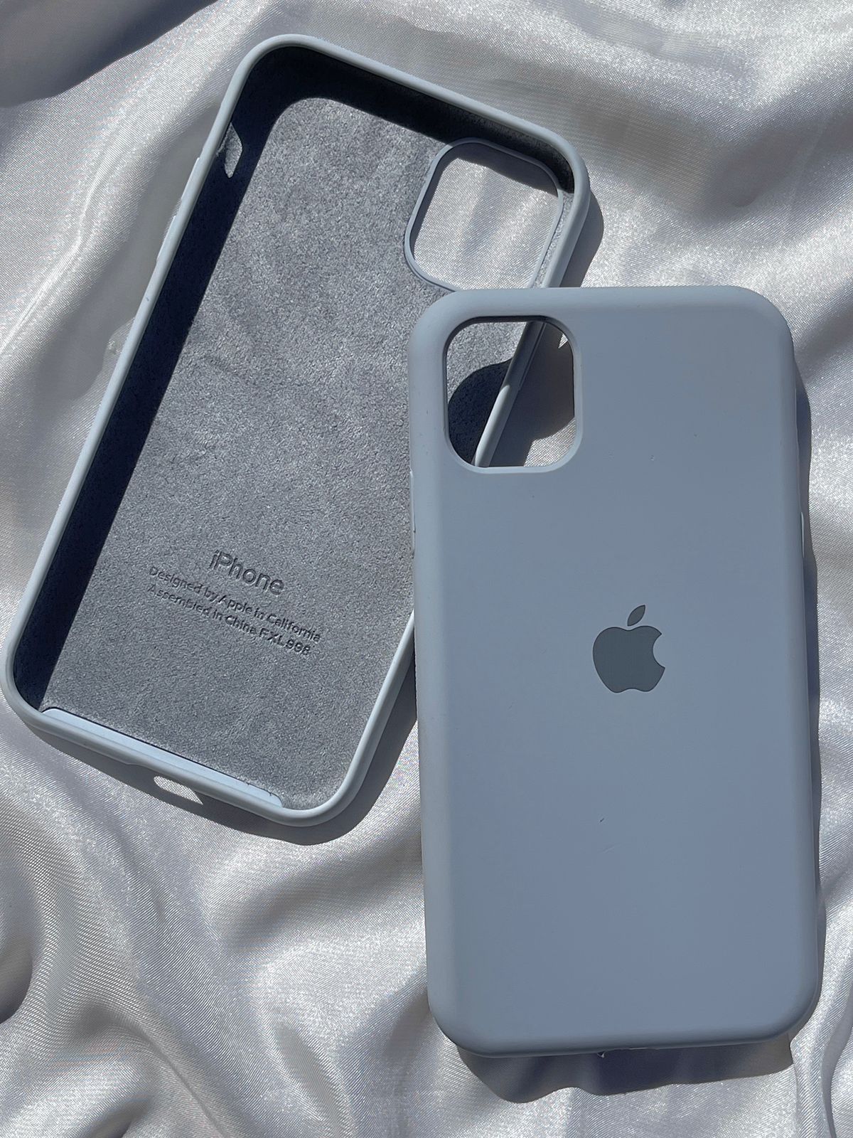iPhone "11" Silicone Case "Cool Gray"