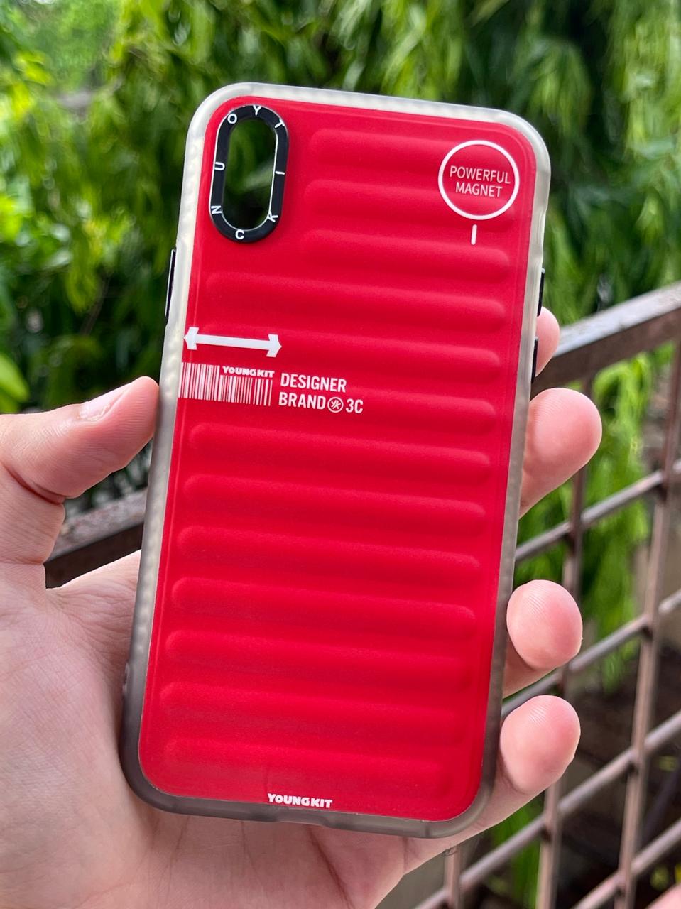 iPhone "X/XS" YoungKit True Color Case - Red