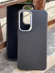 Samsung Galaxy "A55" Leather Textured Case - Black