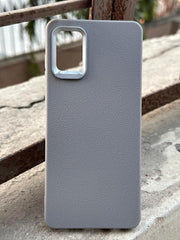 Samasung Galaxy "A31" Leather Textured Case - Gray