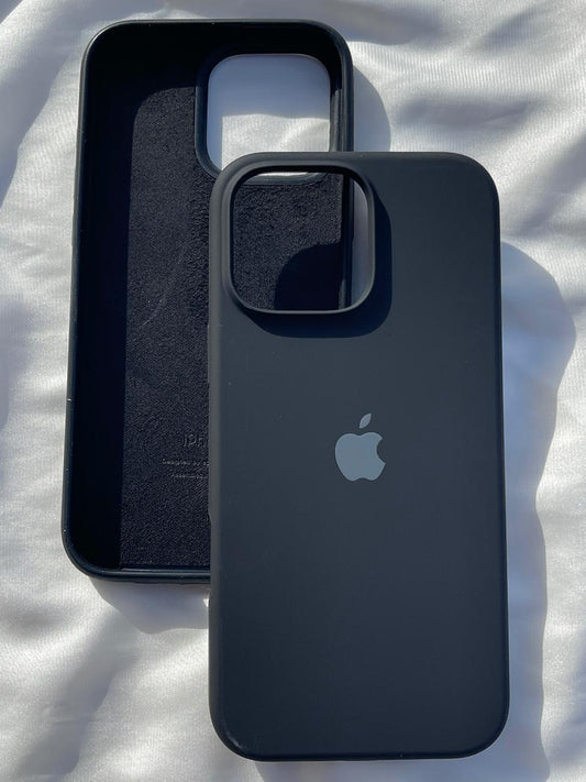 iPhone "16 Pro Max" Silicone Case "Black"