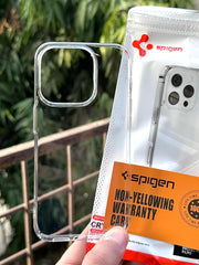 iPhone "15 Pro" Premium Spigen Transparent Case "ANTI-YELLOWING"