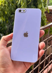iPhone "6s Plus" Tempered Glass "Chrome" Case - Lilac