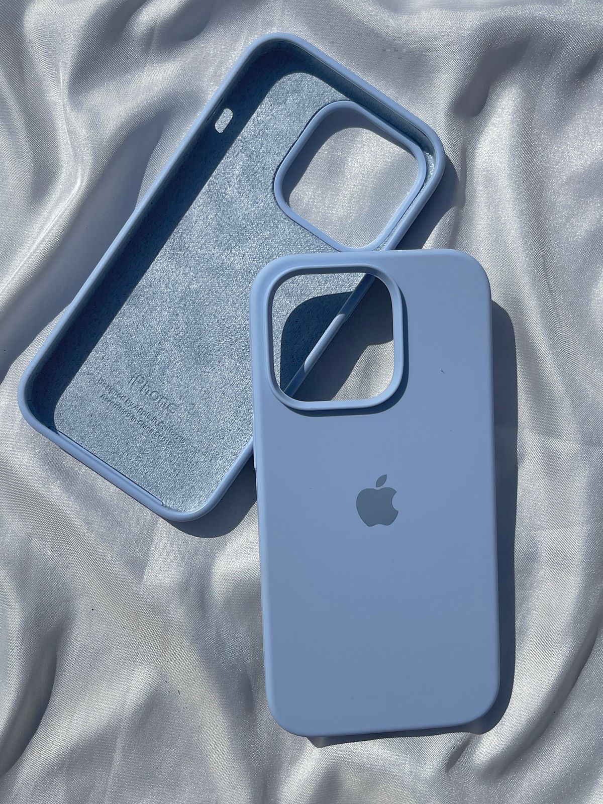 iPhone "14 Pro" Silicone Case "Sky Blue"