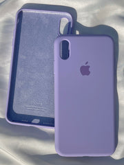 iPhone "XS Max" Silicone Case "Lilac"