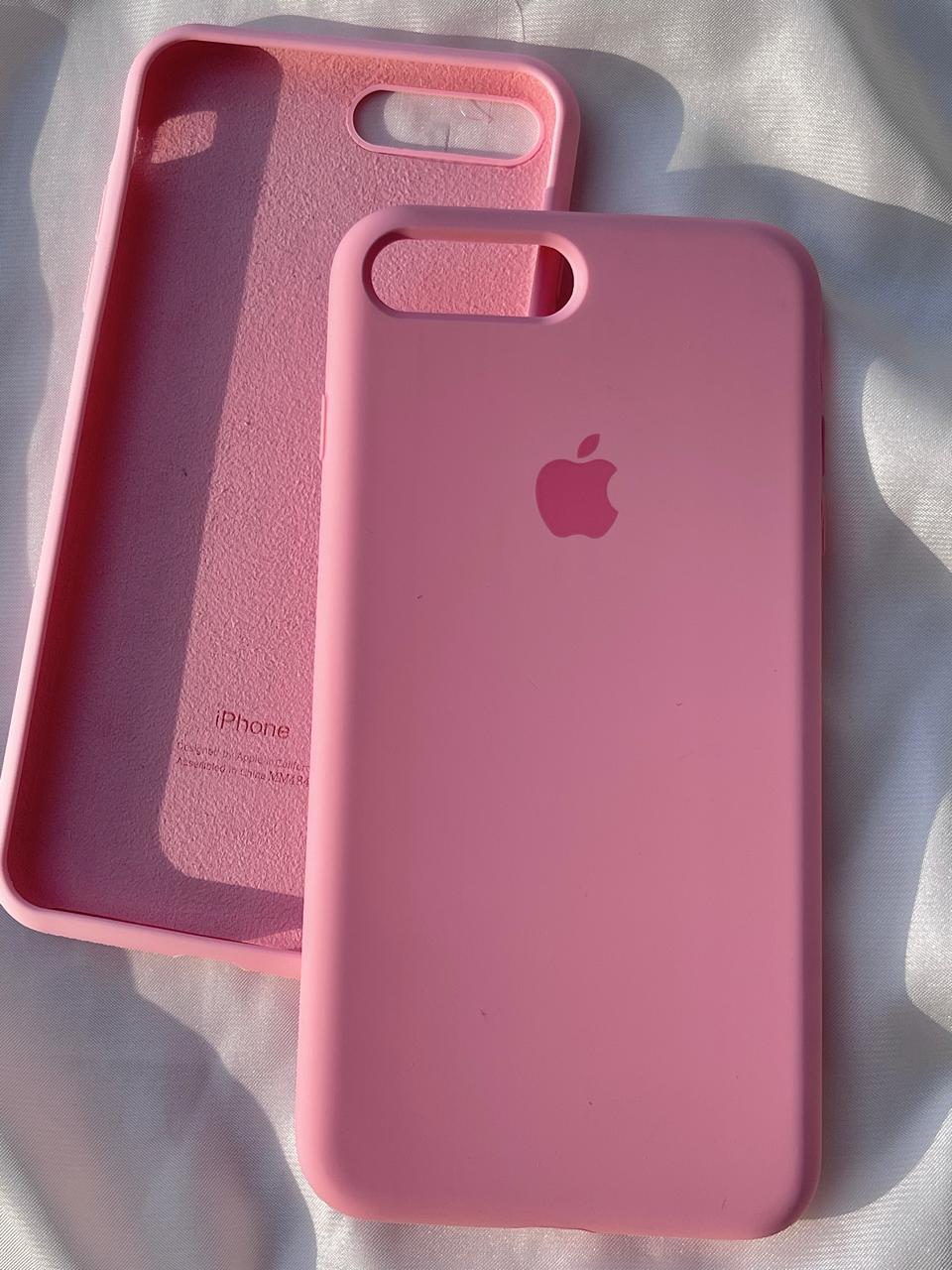 iPhone "7/8 Plus" Silicone Case "Baby Pink"