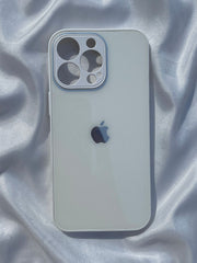 iPhone "13 Pro" Tempered Glass "Chrome" Case