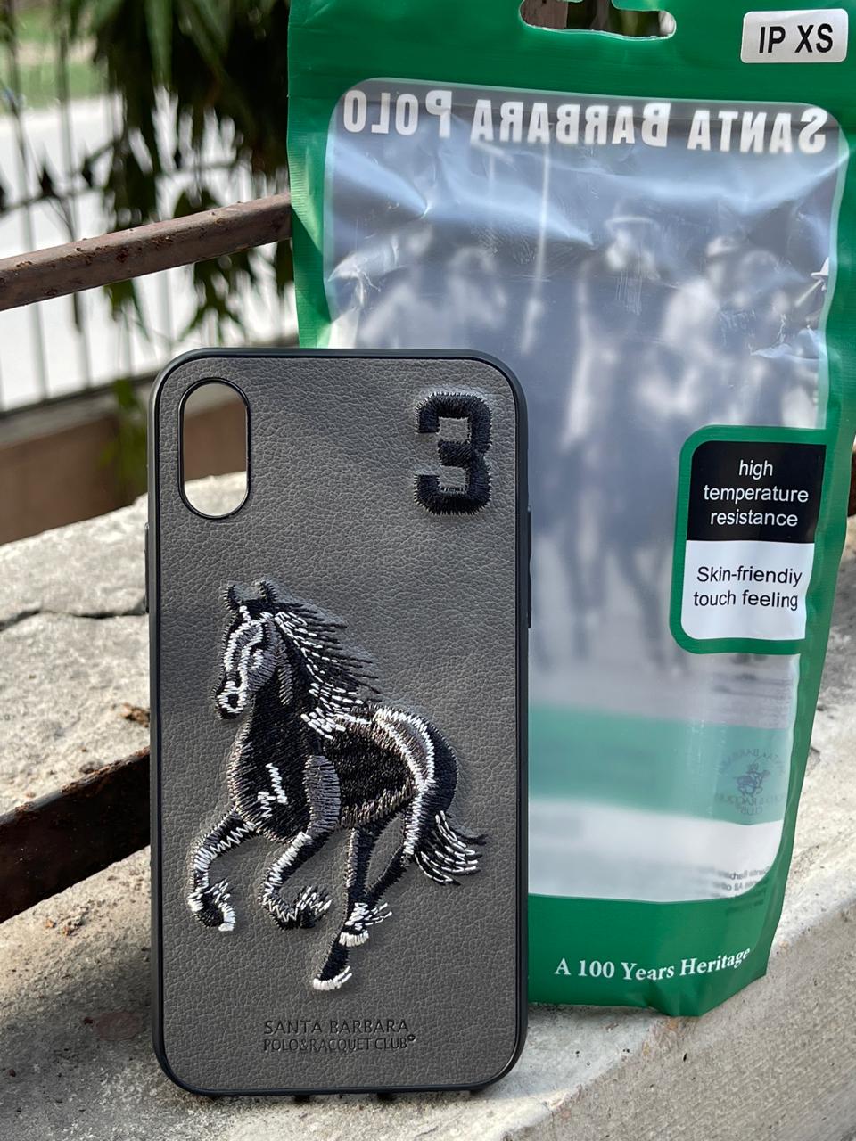iPhone "X/XS Polo Classic Case - Dark Gray