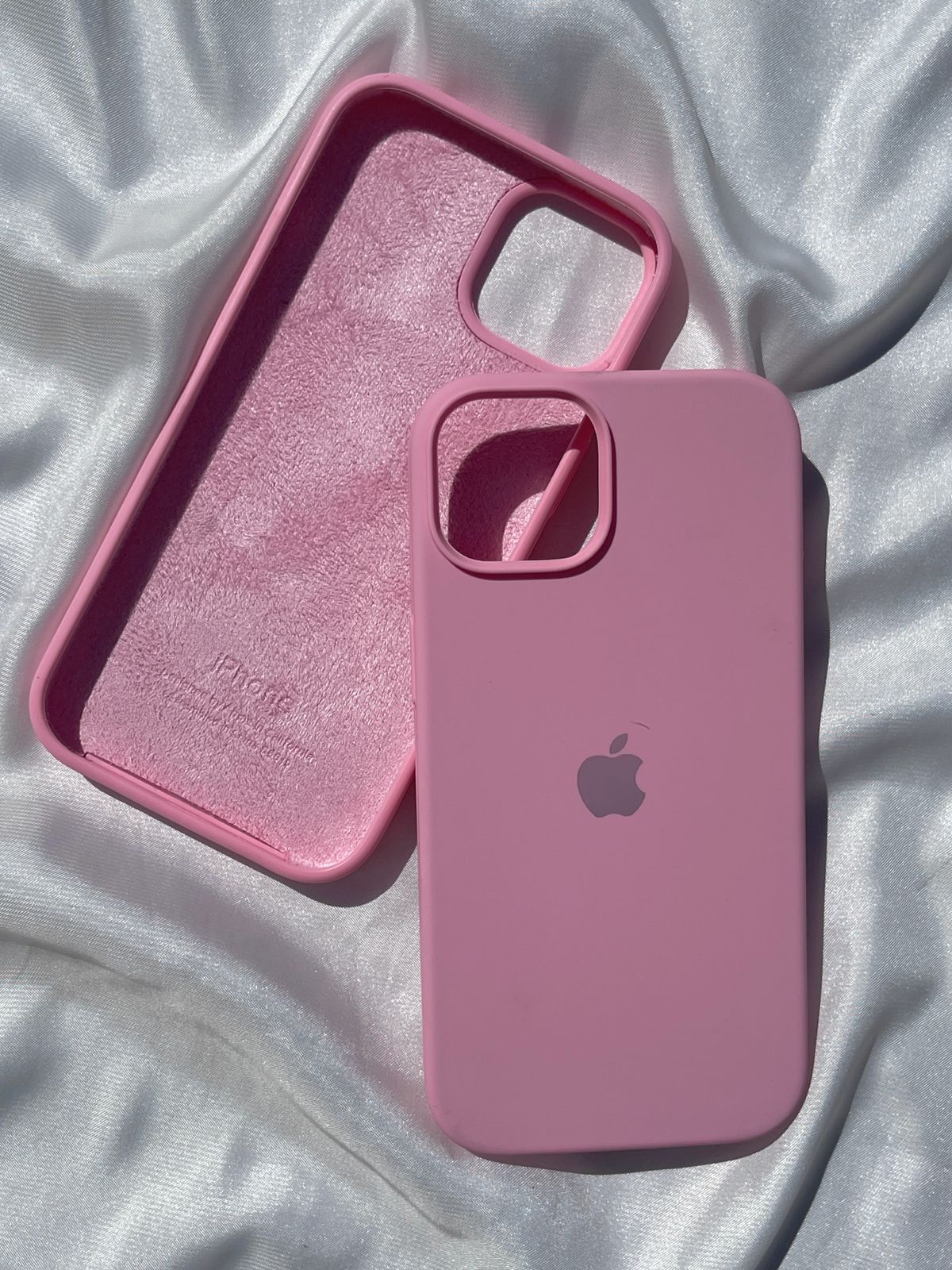 iPhone "14" Silicone Case "Baby Pink"