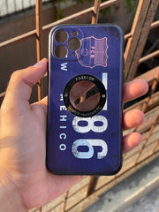 iPhone "11 Pro" Silicone "Retro" Edition Case - Purple