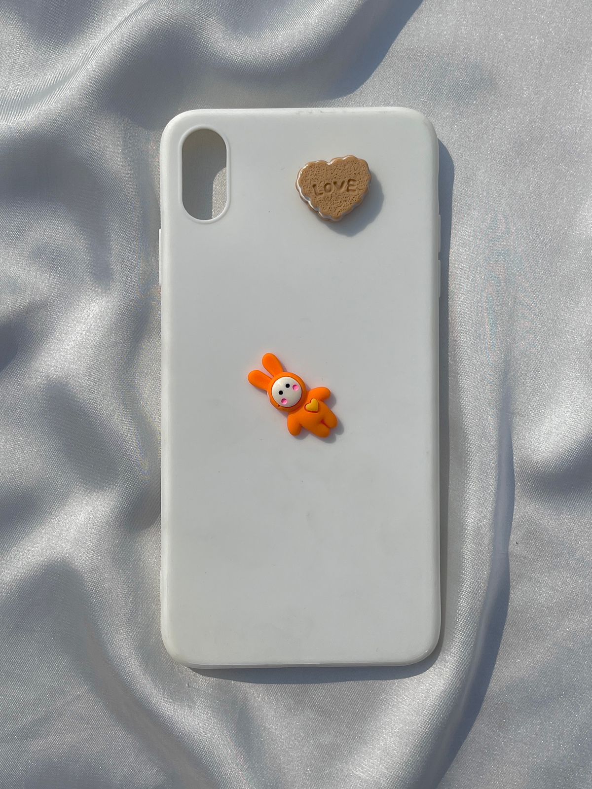 iPhone "XS Max" 3D Silicone Case "Bear and Love" Edition