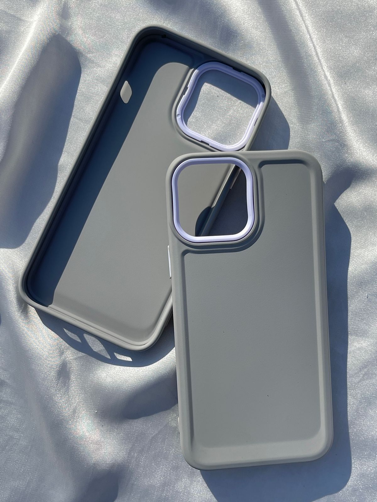 iPhone "13 Pro Max" Silicone "Camera Ring Retractable" Case
