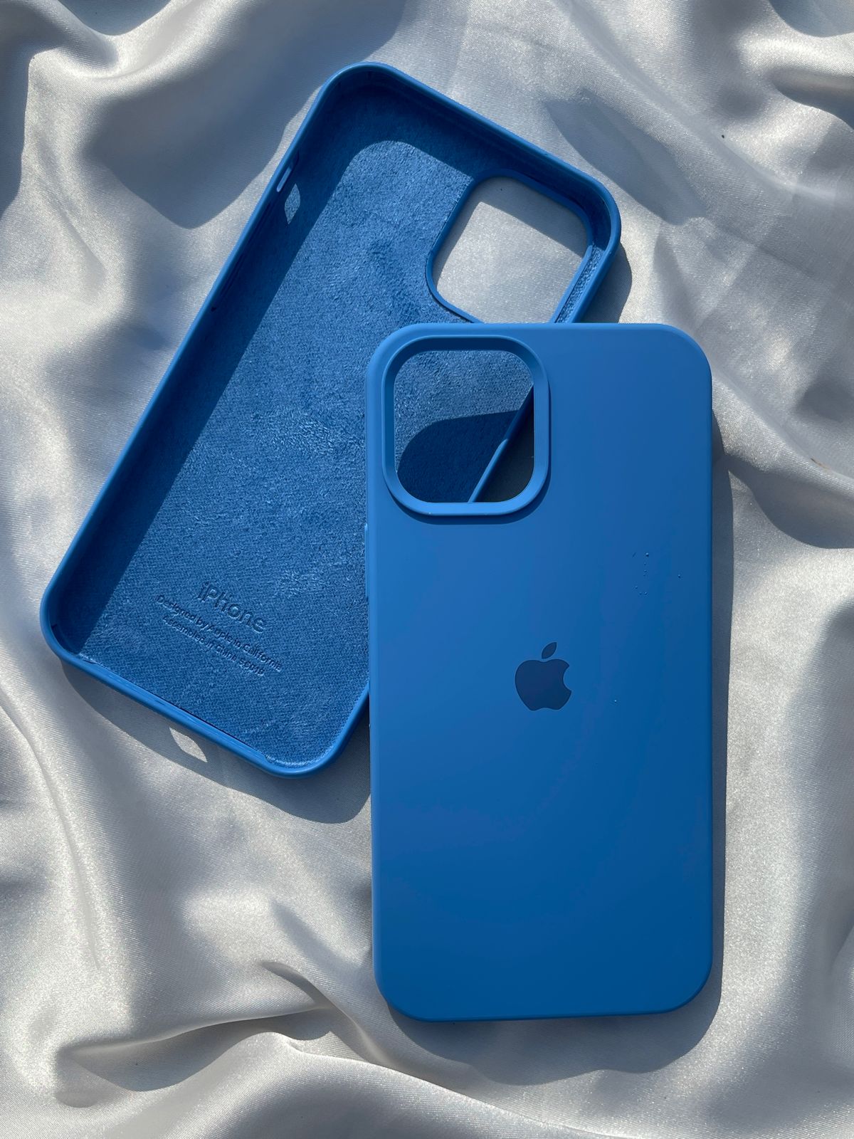 iPhone "12 Pro Max" Silicone Case "Royal Blue"