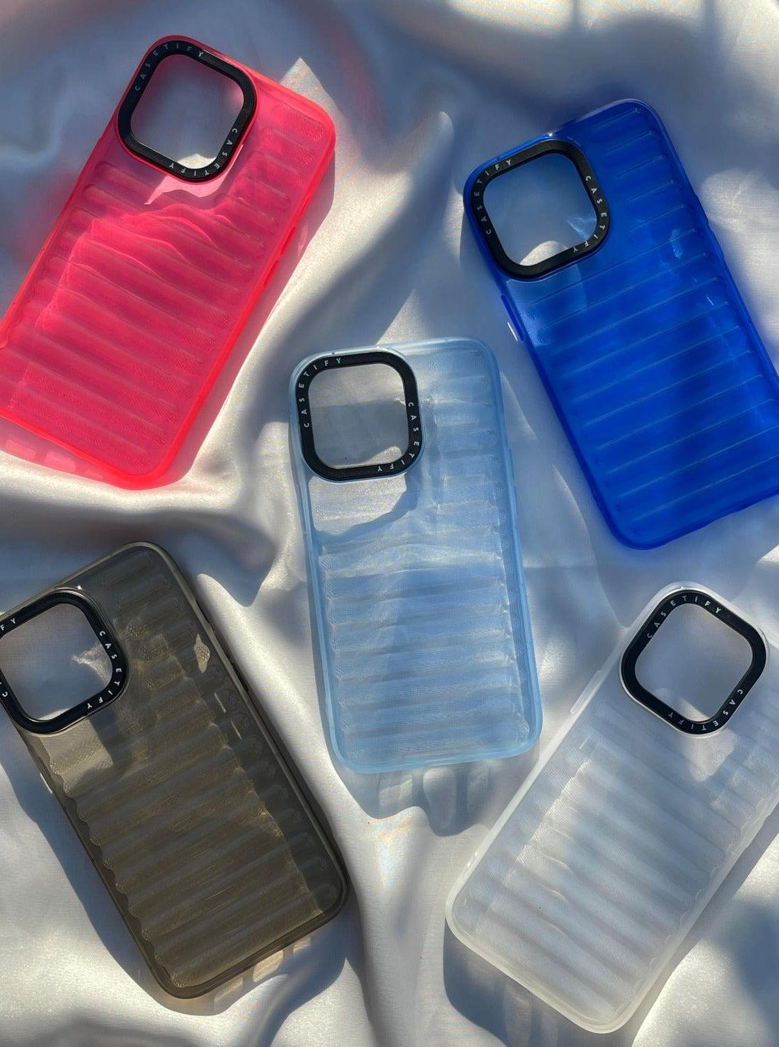 iPhone "13 Pro" Translucent Jump Style Silicone Case