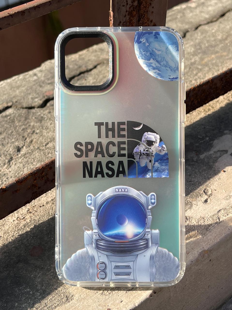 iPhone "11 Pro Max" Rainbow Translucent Shade Matte Case - Space Nasa