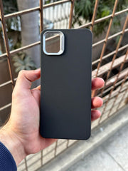 Samasung Galaxy "A04" Leather Textured Case - Black