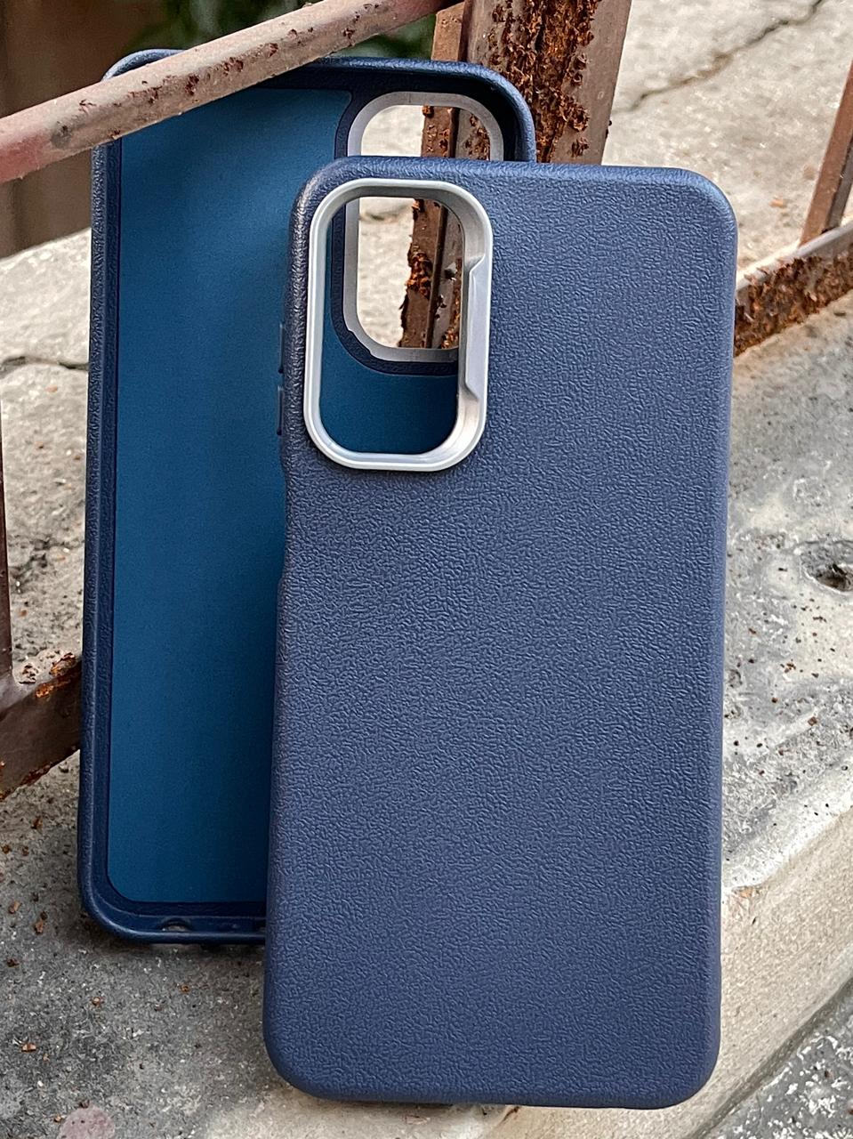 Samsung Galaxy "A16" Leather Textured Case - Blue