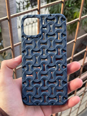 iPhone "11 Pro Max" Premium Silicone "Heat Dissipation" Case - Dark Blue