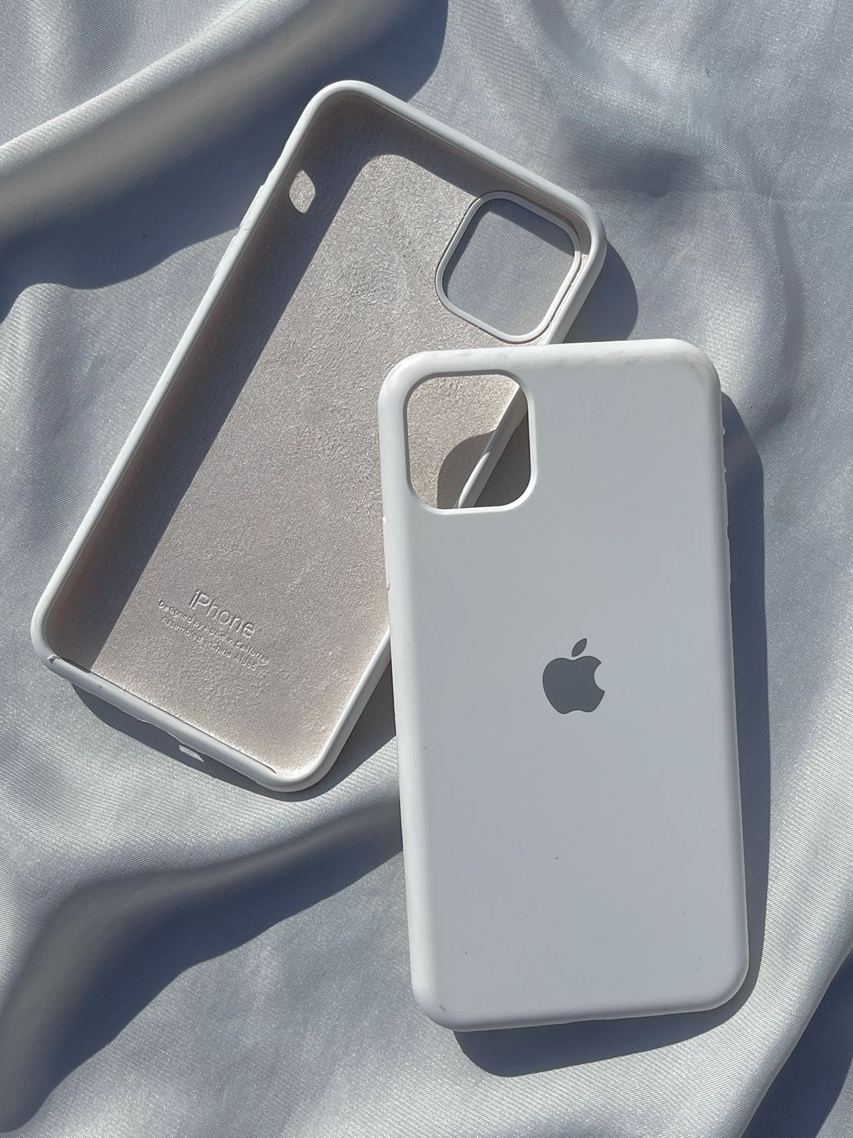 iPhone "11 Pro Max" Silicone Case "Pearl White"