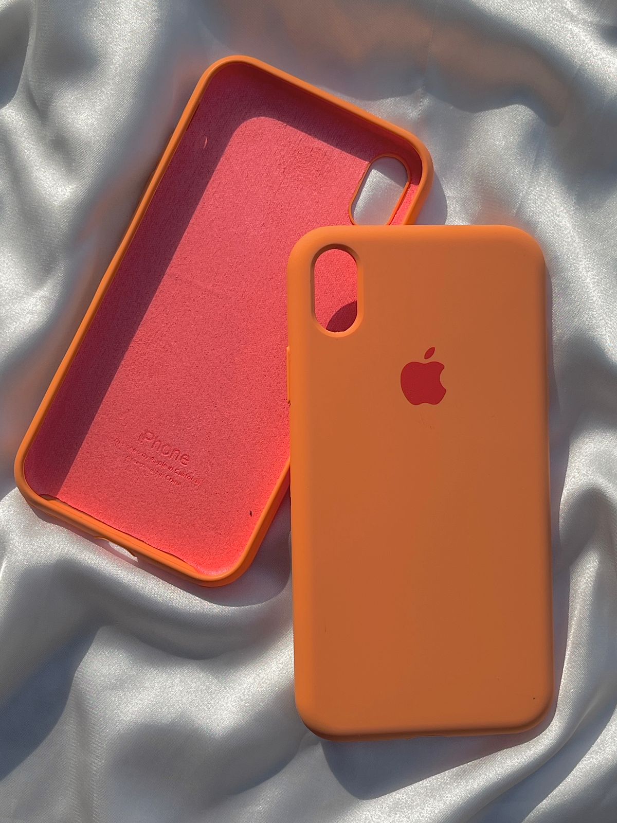 iPhone "XR" Silicone Case “Neon Orange”