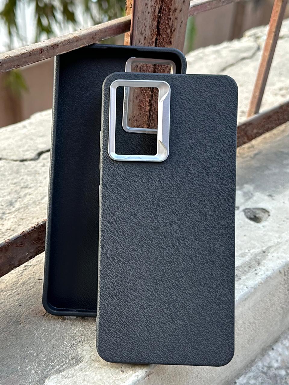 Samasung Galaxy "A32 (4G)" Leather Textured Case - Black