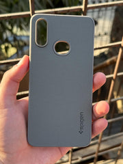 Samsung Galaxy "A10S" Spigen Rugged Texture Case - Gray