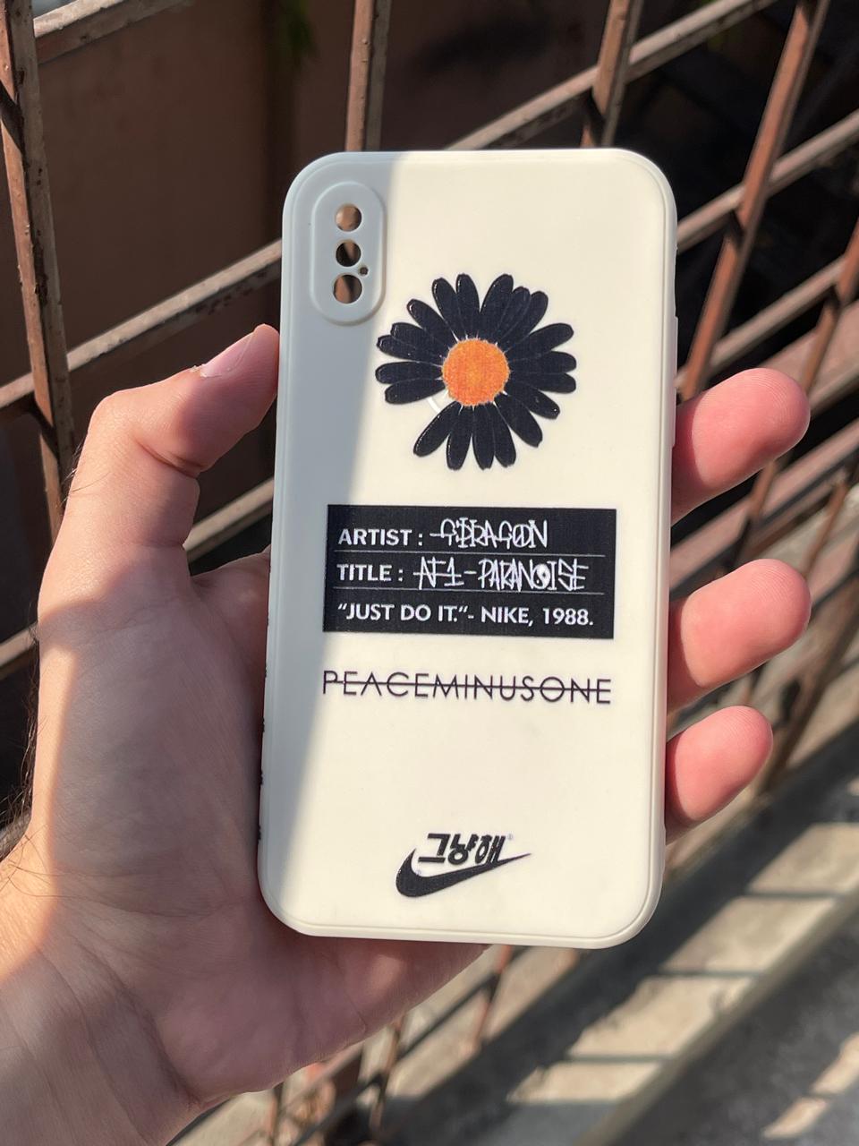 iPhone "X/XS" Silicone Case "Flower" Edition