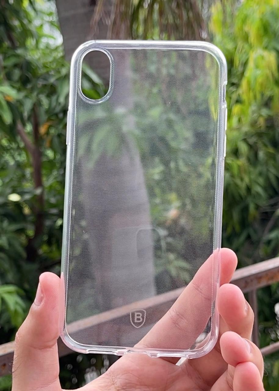 iPhone "XR" Transparent Silicone Case "Baseus"