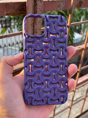 iPhone "13/14" Premium Silicone "Heat Dissipation" Case - Deep Purple