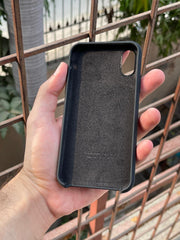 iPhone "X/XS" Silicone Case "Black"