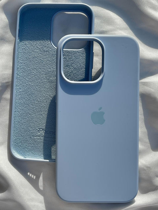 iPhone "13 Pro Max" Silicone Case "Sky Blue"