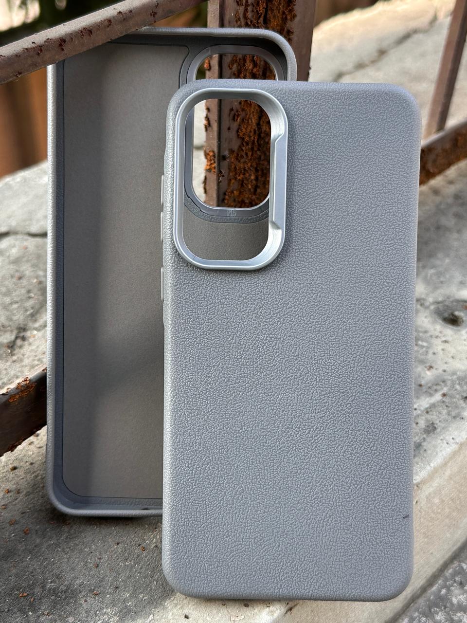 Samsung Galaxy "A35" Leather Textured Case - Gray