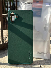 Samsung Galaxy "A04" Spigen Rugged Texture Case - Green