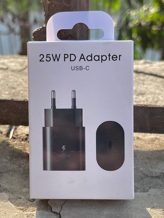 Samsung Power Adapter "25W PD" (USB-C) "Master Copy" - Black