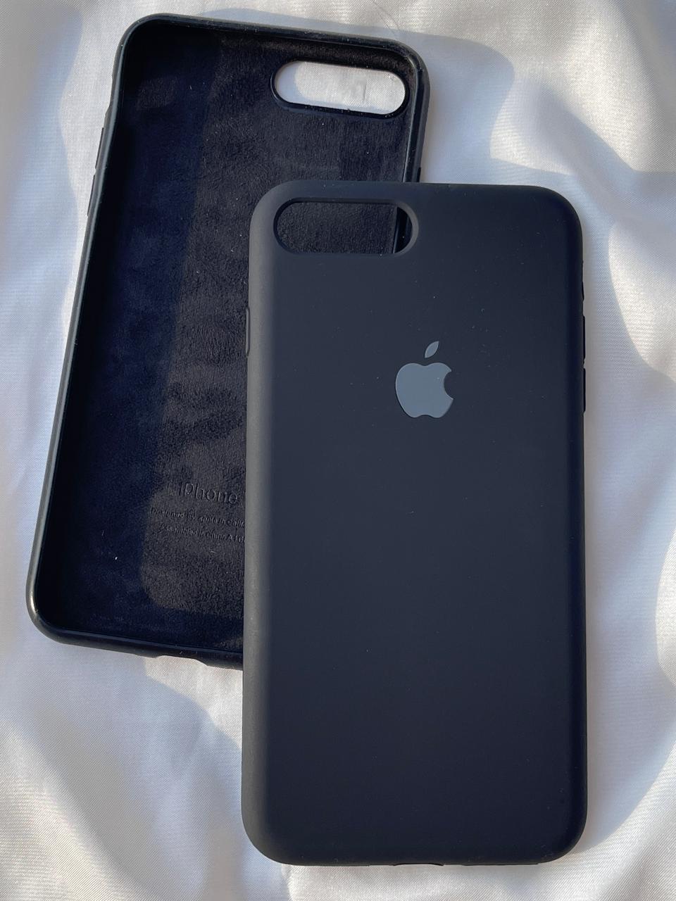 iPhone "7/8 Plus" Silicone Case "Black"
