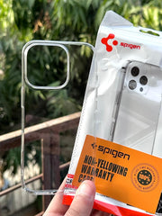 iPhone "16 Pro" Premium Spigen Transparent Case "ANTI-YELLOWING"
