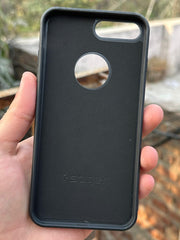 iPhone "7/8 Plus" Spigen Premium Woven Stitched Case - Black