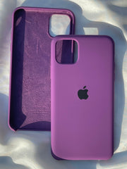 iPhone "11 Pro Max" Silicone Case "Purple"