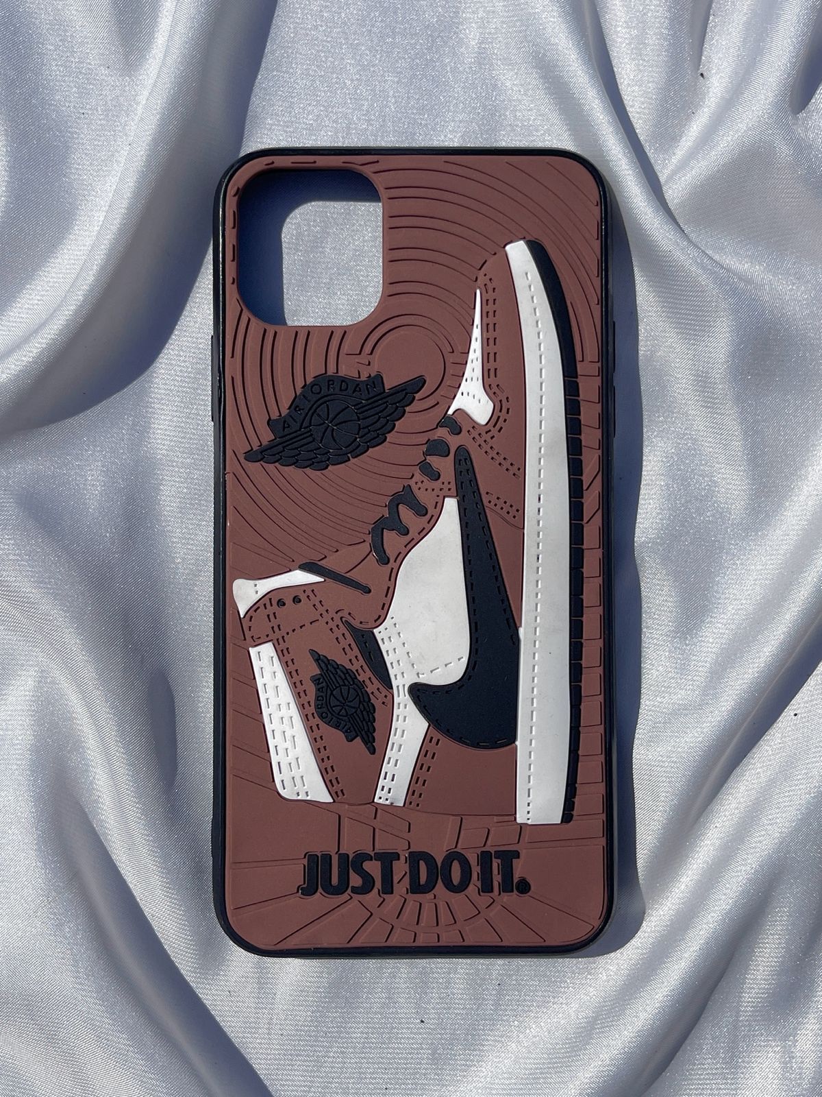 iPhone "11 Pro Max" SHOES "Just Do It" 3D Embossed Case