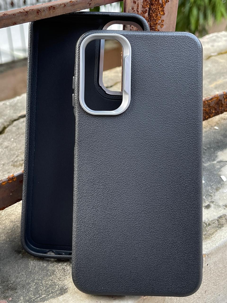 Samsung Galaxy "A15" Leather Textured Case - Black