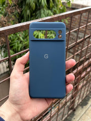 Google Pixel "8 Pro" Silicone Case "Blue"