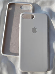 iPhone "7/8 Plus" Silicone Case "Pearl White"