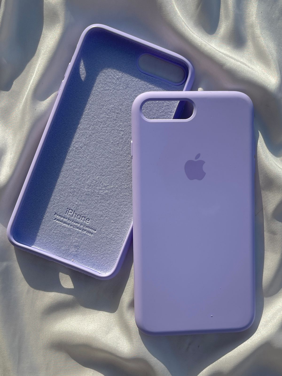 iPhone "7/8 Plus" Silicone Case "Lilac"