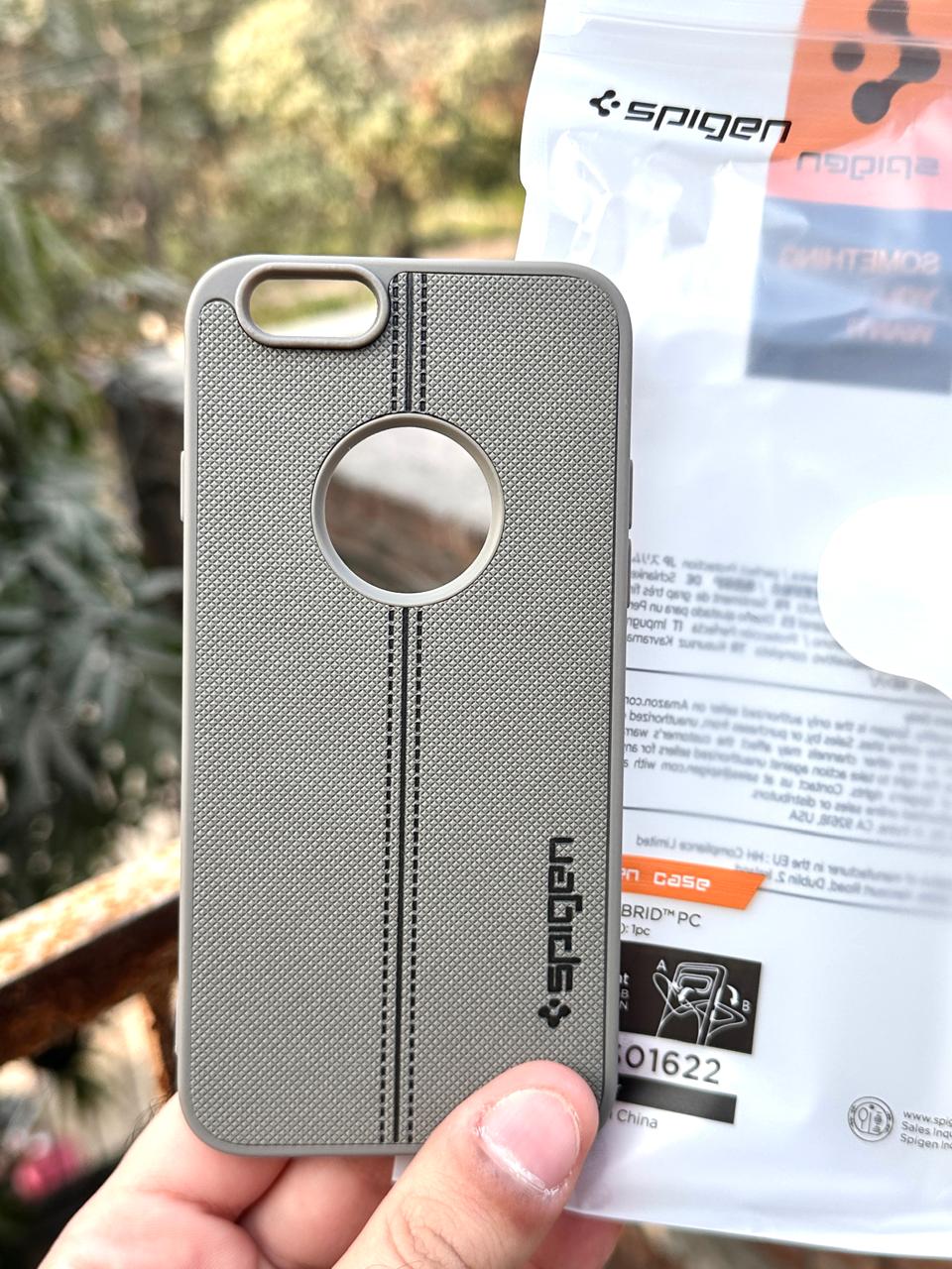 iPhone "6/6s" Spigen Premium Woven Stitched Case - Gray