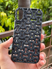 iPhone "X/XS" Premium Silicone Case "Heat Dissipation" - Black