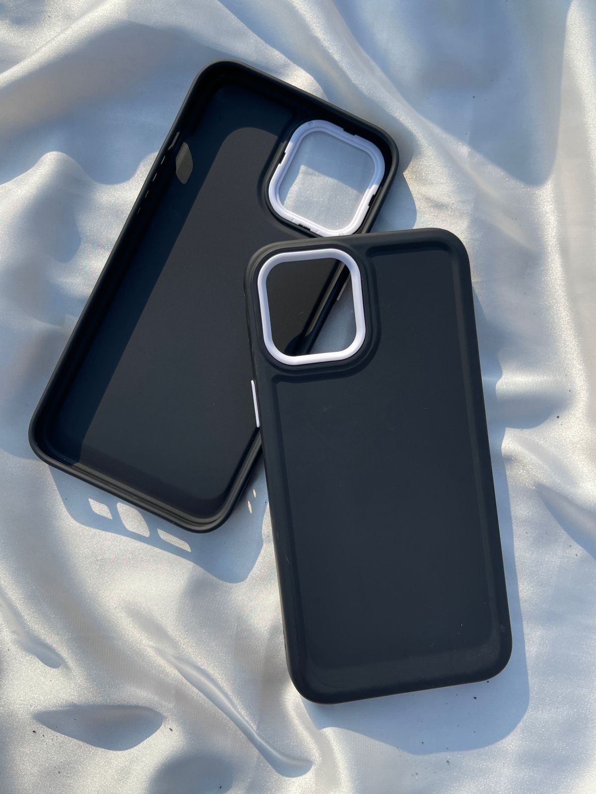 iPhone "12 Pro Max" Silicone "Camera Ring Retractable" Case