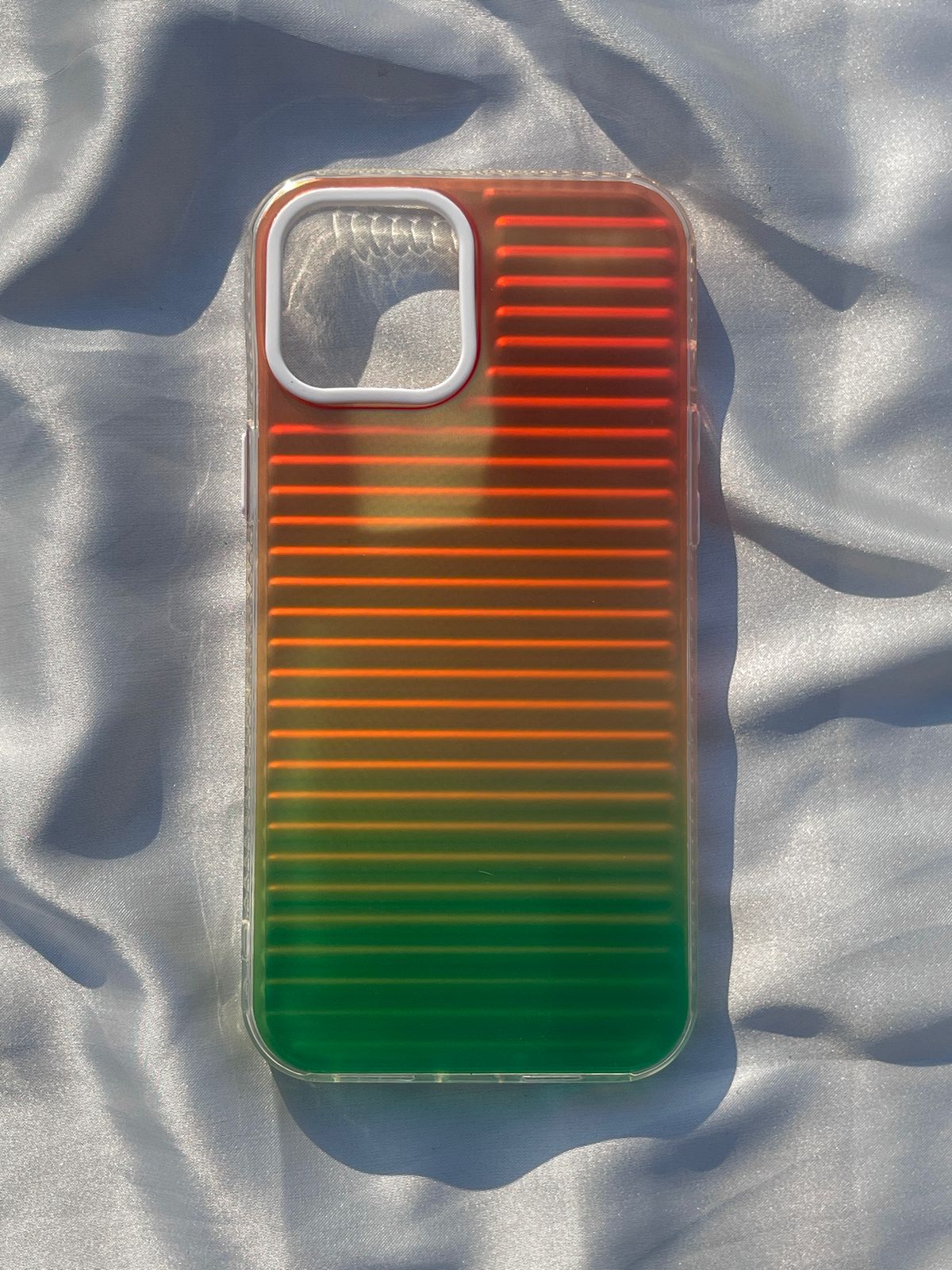 iPhone "12 Pro Max" Rainbow Translucent Case