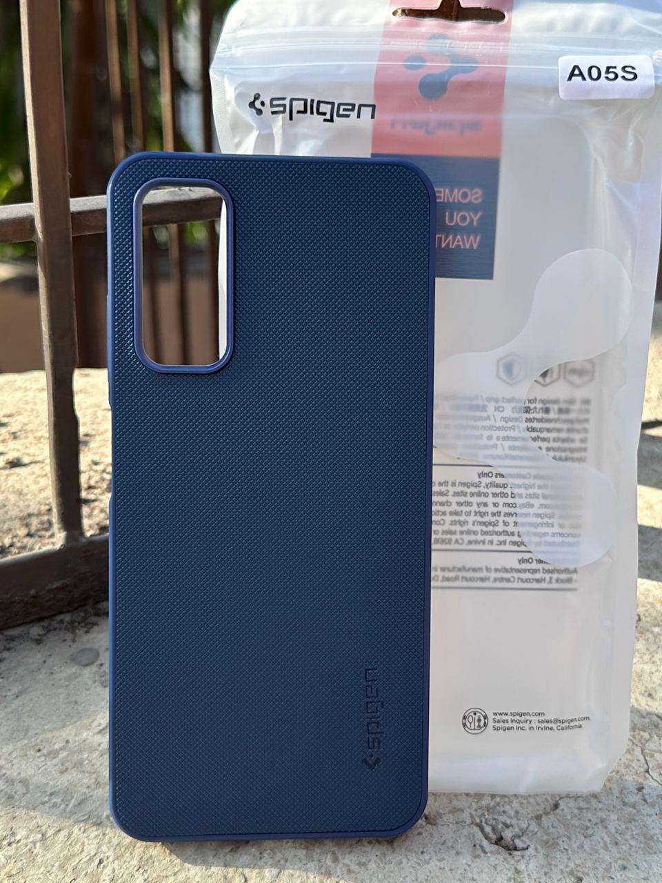 Samsung Galaxy "A05S" Spigen Rugged Texture Case - Blue