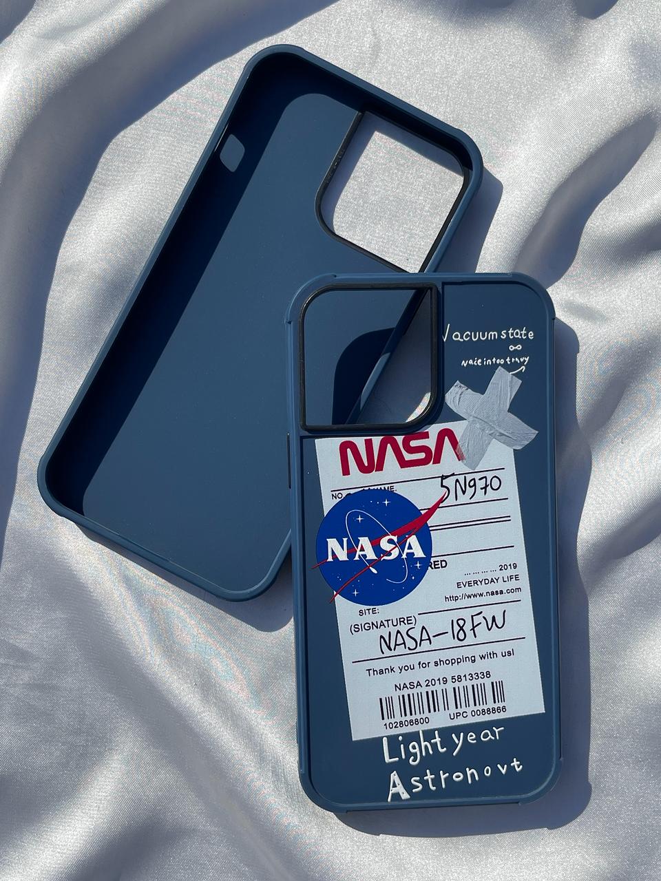iPhone "13 Pro Max" Premium High-Grade Silicone "NASA" Edition Case