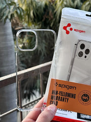 iPhone "13/14" Premium Spigen Transparent Case "ANTI-YELLOWING"